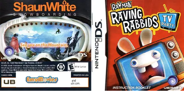 manual for Rayman Raving Rabbids - TV Party